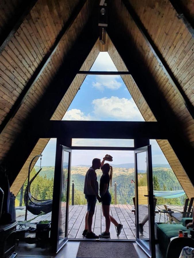 Nordik Cabin - Aframe With 2 Bedrooms Mărişel Esterno foto