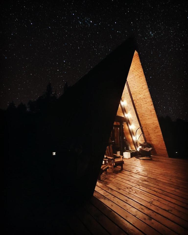 Nordik Cabin - Aframe With 2 Bedrooms Mărişel Esterno foto