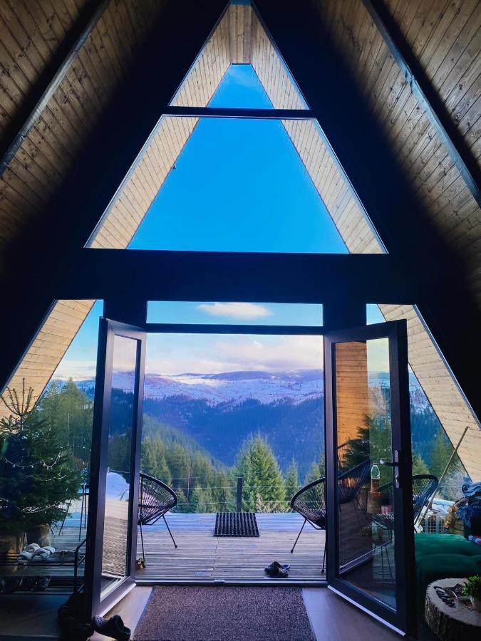 Nordik Cabin - Aframe With 2 Bedrooms Mărişel Esterno foto