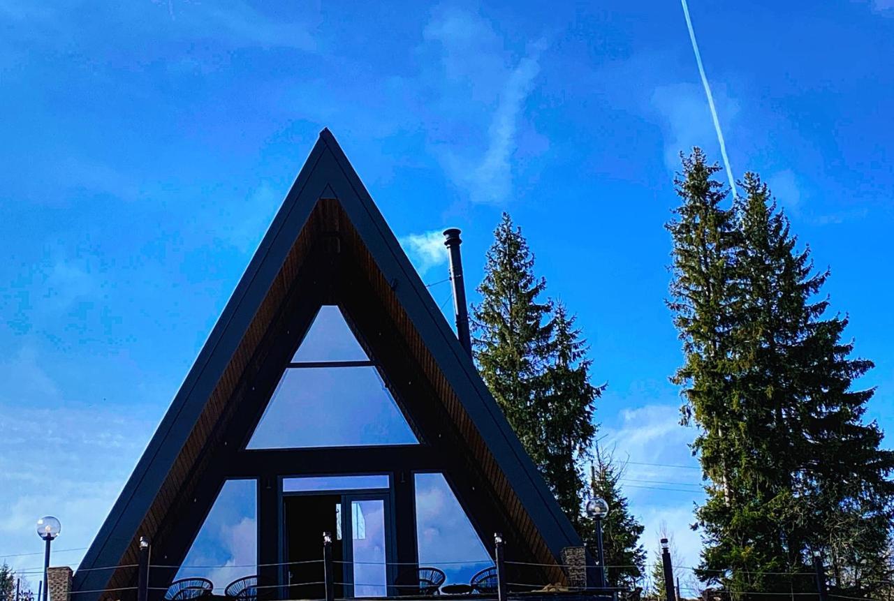 Nordik Cabin - Aframe With 2 Bedrooms Mărişel Esterno foto