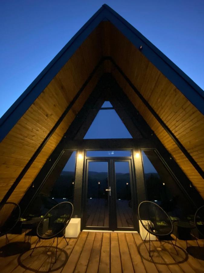 Nordik Cabin - Aframe With 2 Bedrooms Mărişel Esterno foto