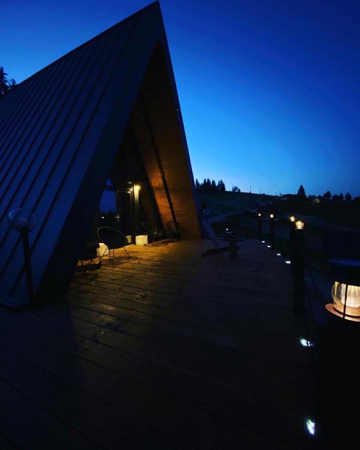 Nordik Cabin - Aframe With 2 Bedrooms Mărişel Esterno foto