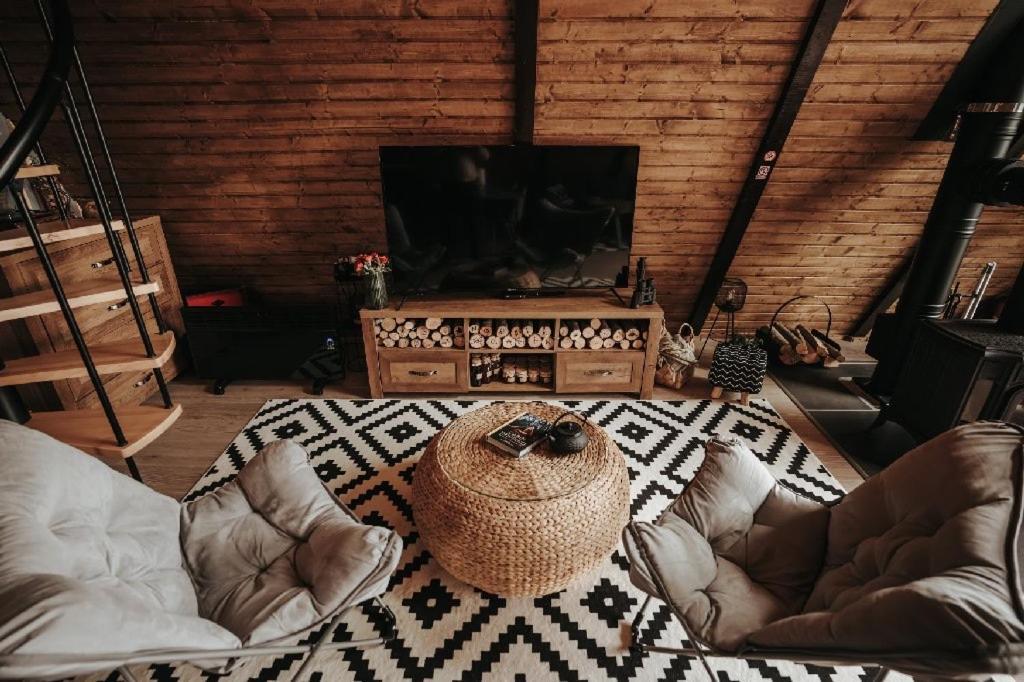 Nordik Cabin - Aframe With 2 Bedrooms Mărişel Esterno foto